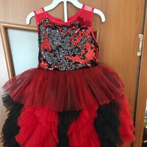 Mini Elenora Holiday Dress Girls 4Y-5Y